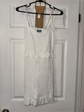 Judith March White Mini Dress